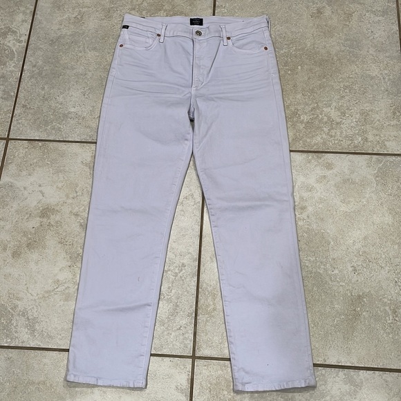 Citizens of Humanity Cara Cigarette Ankle Jean Memphis Purple 32 - Picture 2 of 12